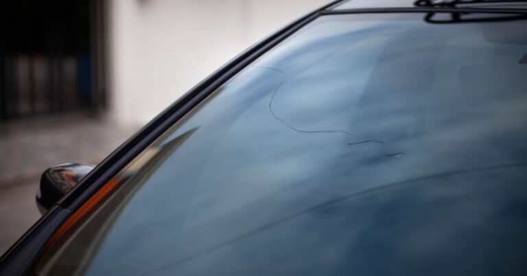 Crack in Nissan Navara Windscreen