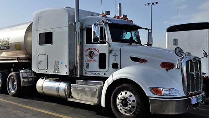 Completed truck windscreen replacement ready for safe operation