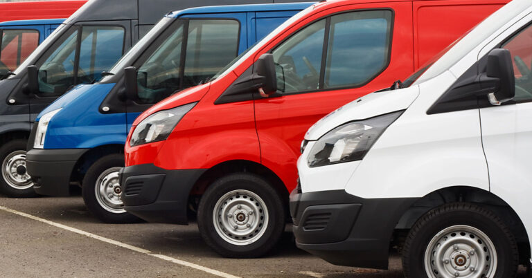 Commercial fleet vehicles suitable for side window replacement